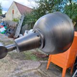 Industrial metal lamp, 2 arms