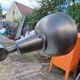 Industrial metal lamp, 2 arms