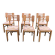 Six chaises Pierre Cruège