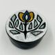 Ceramic box from Namur attributed to Yvette Manoy.