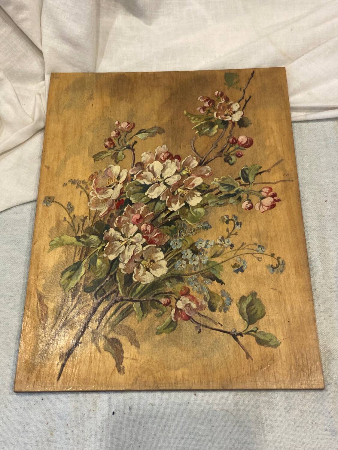 Painting on wood