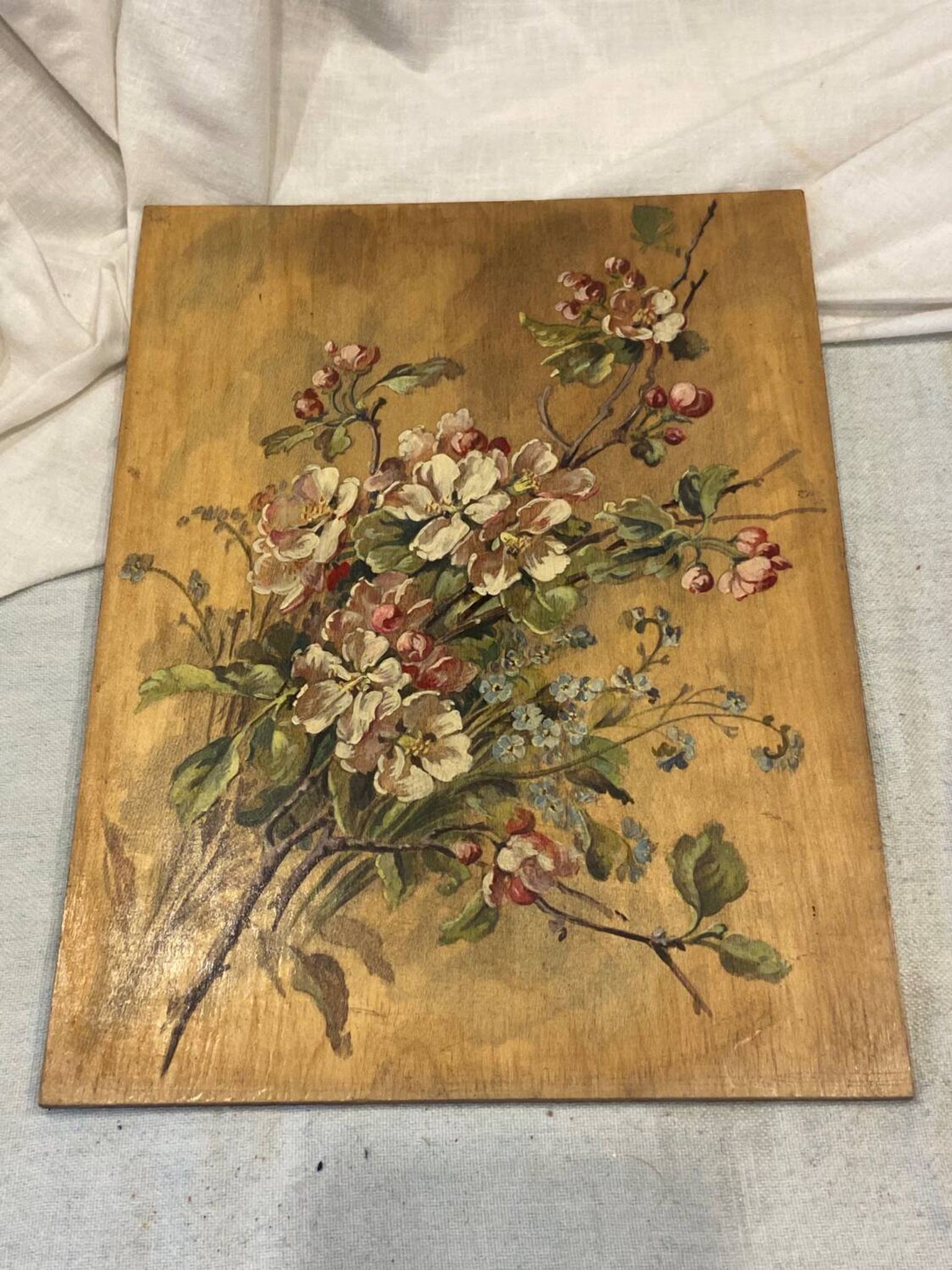 Painting on wood