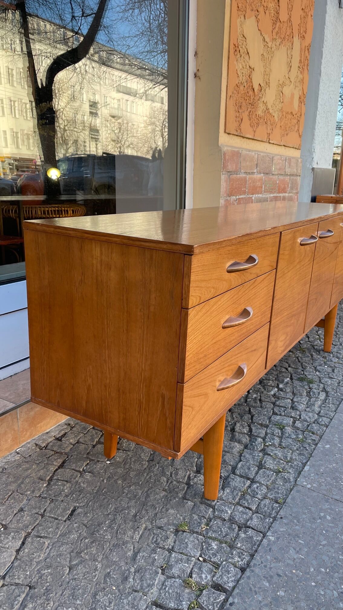 Teak row from the 60s