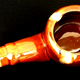 Cendrier en forme de pipe années 1950  céramique vernissée