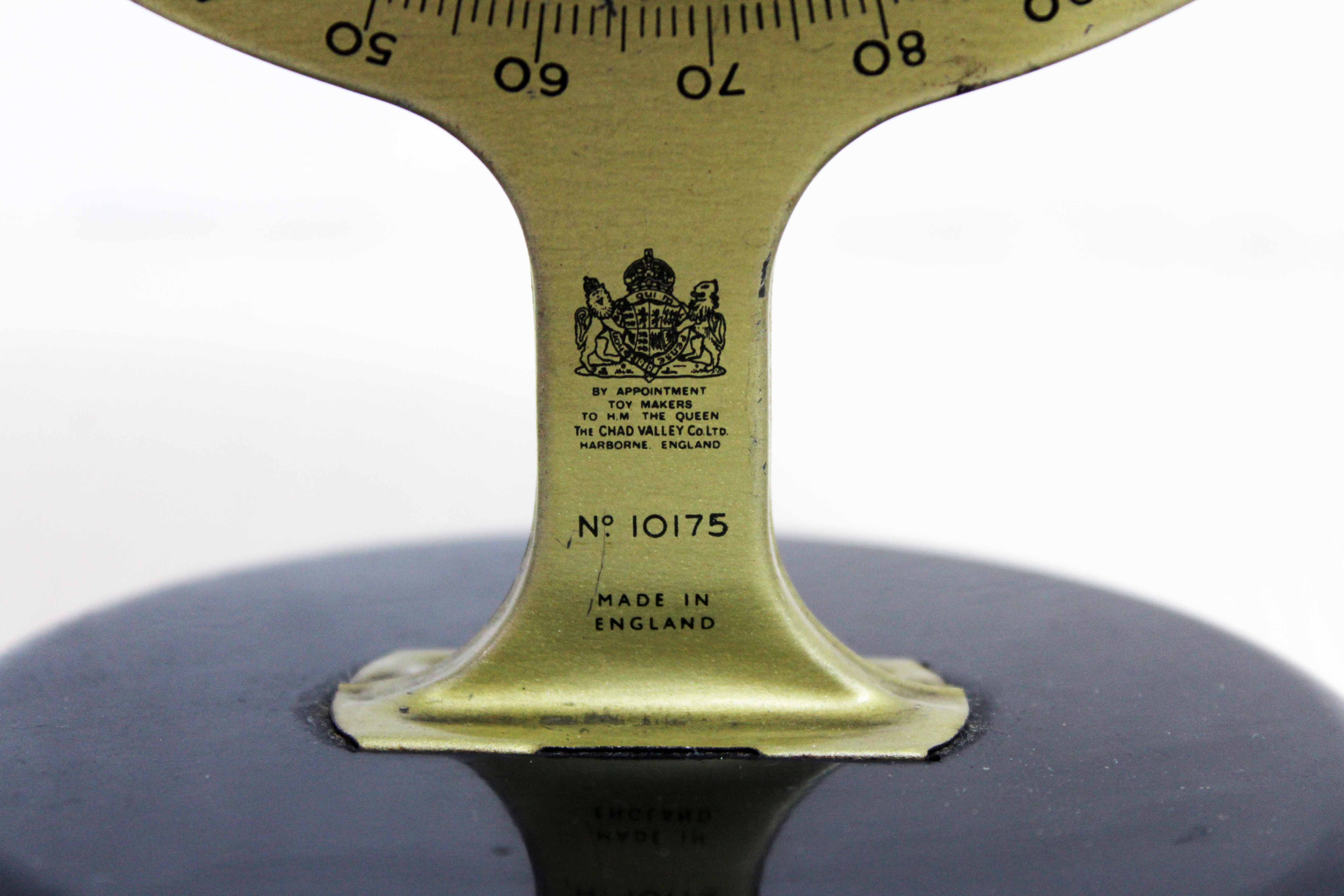 Vintage all-metal world map