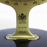 Vintage all-metal world map