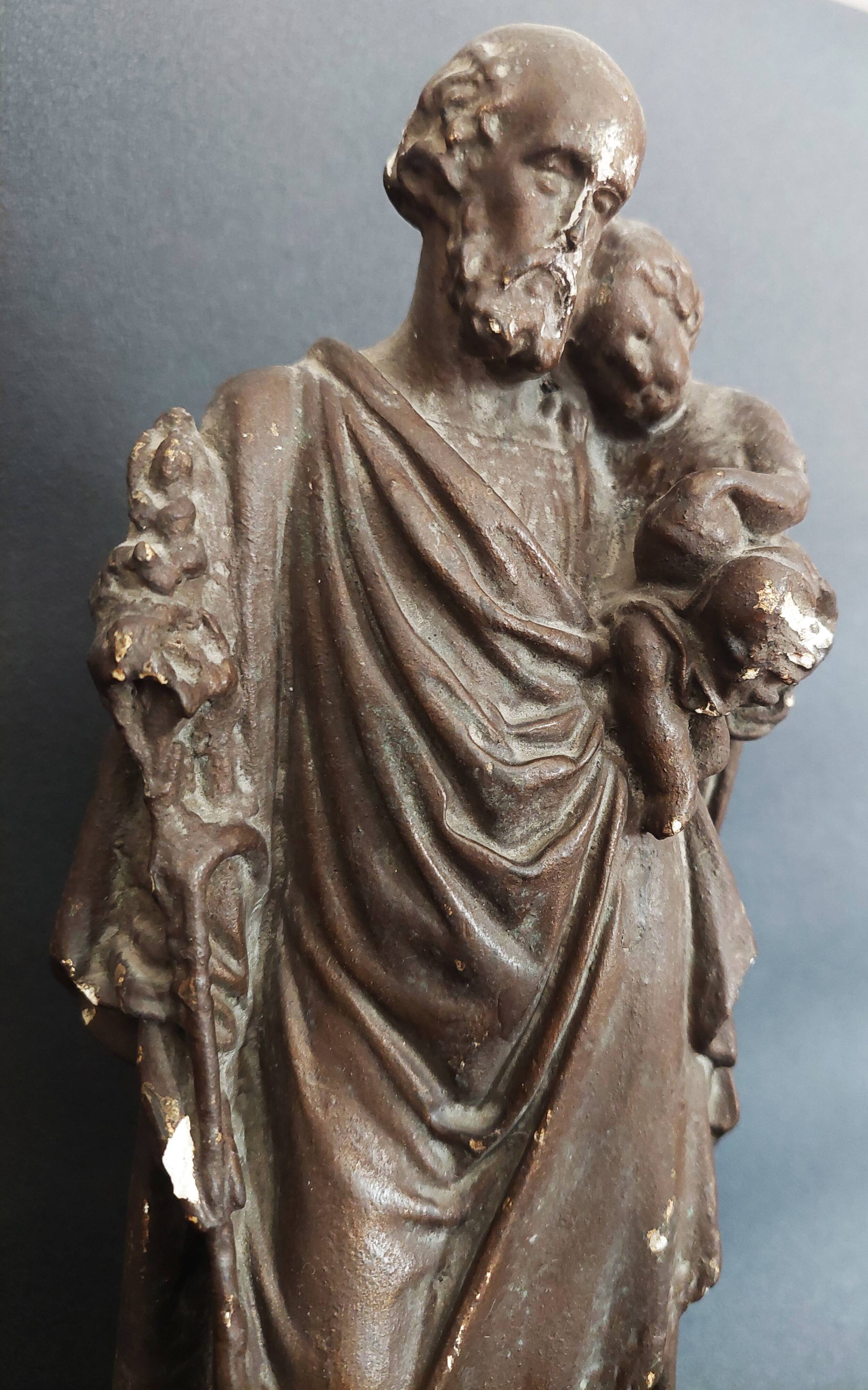 Statue Saint Joseph, fin XIXème