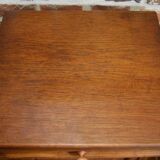 Table de chevet style Louis Philippe en chêne