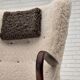 1960s, Danish design by A. Christensen for Slagelse Møbelværk, sheepskin.