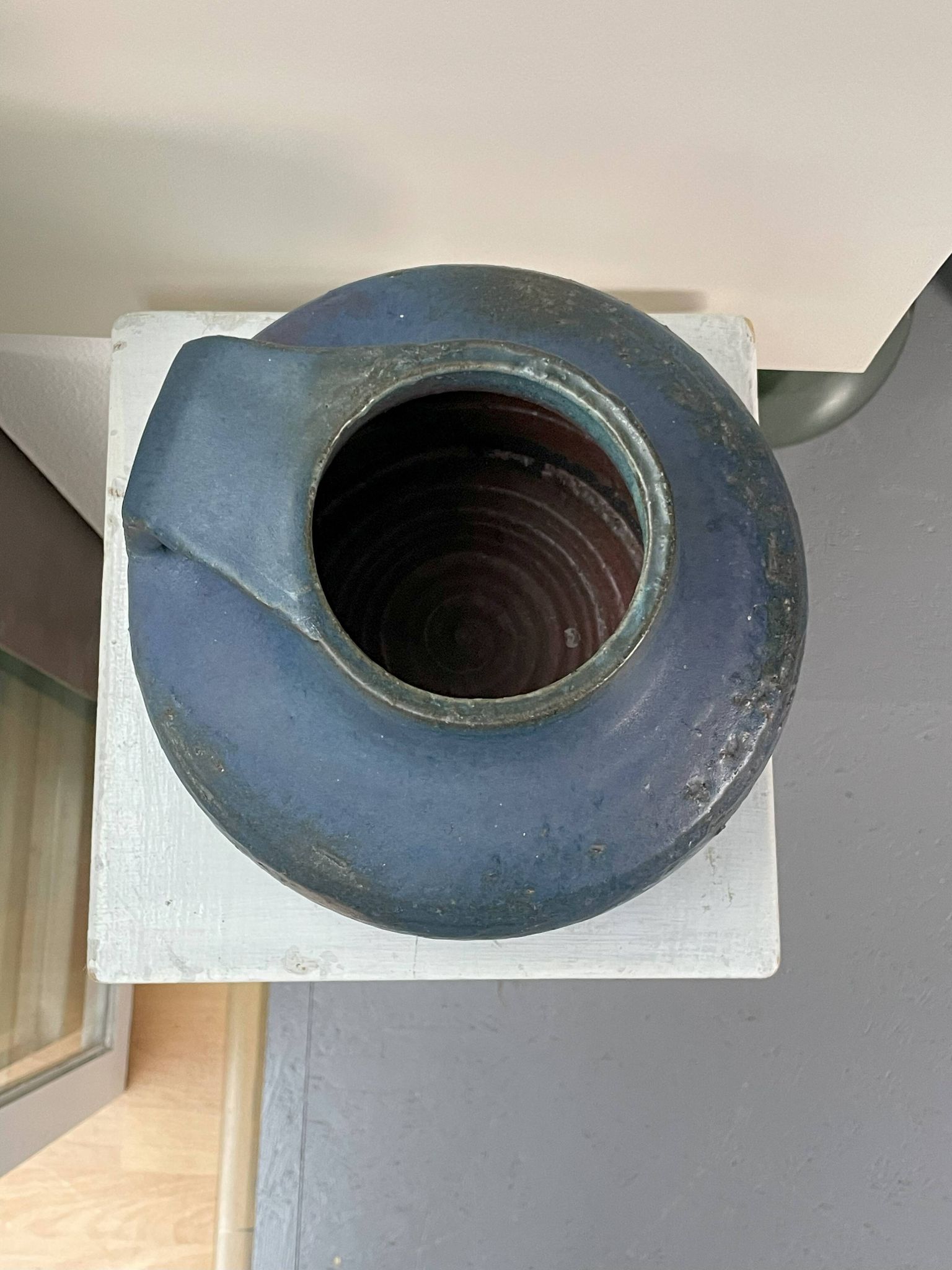 Vase bleu