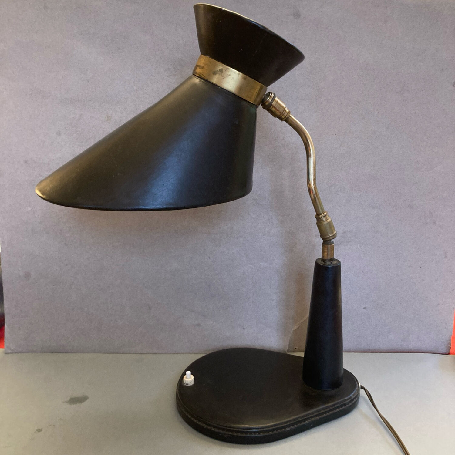 Jacques Adnet desk lamp