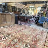 Large bistro mirror - Venetian Art Nouveau brasserie style