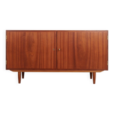 Mahogany cabinet, Danish design, 1970s, designer: Carlo Jensen, manufacture