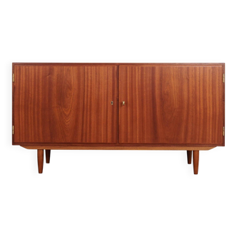 Mahogany cabinet, Danish design, 1970s, designer: Carlo Jensen, manufacture