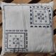 Pair of gray Berber Kerkennah cushions