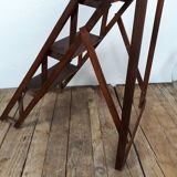 Former painter wooden stepladder