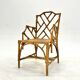 Vintage rattan armchair 1960s
