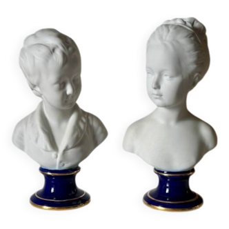 Bustes Louise porcelaine