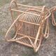 Rattan armchairs design Louis Sognot
