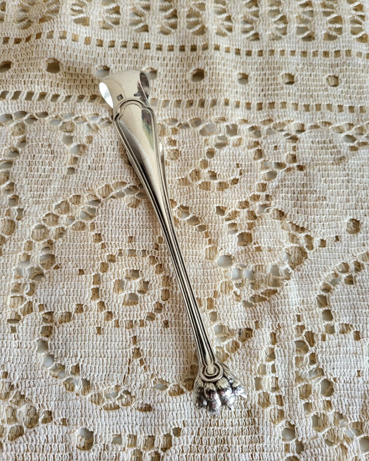 Silver-Plated Sugar Tongs Cailar Bayard