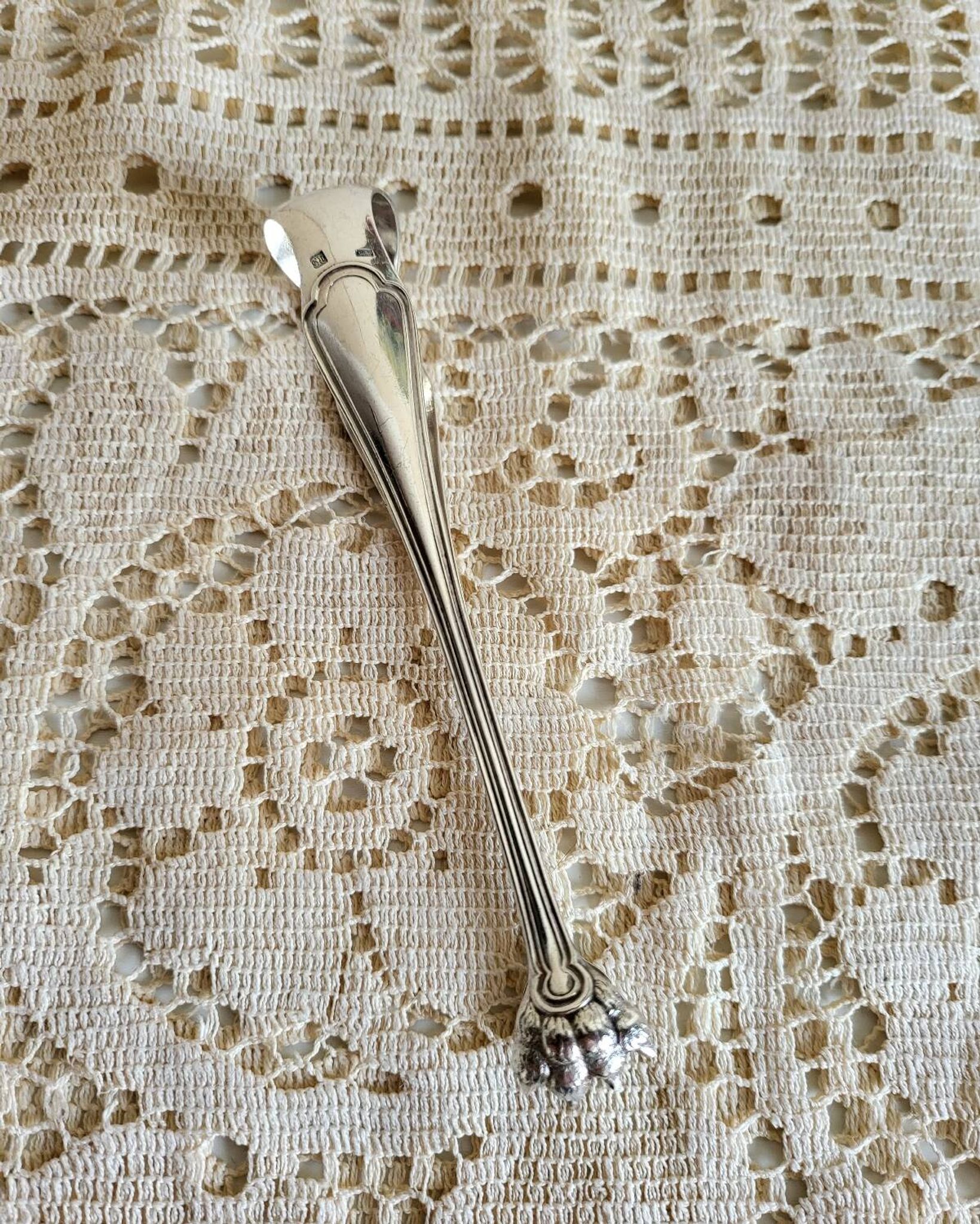 Silver-Plated Sugar Tongs Cailar Bayard