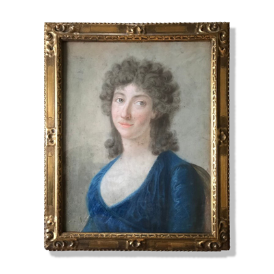 Portrait d’une femme, XVIIIème siècle