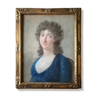 Portrait d’une femme, XVIIIème siècle