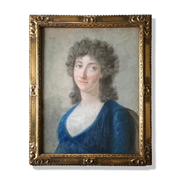 Portrait d’une femme, XVIIIème siècle
