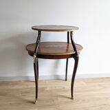 Louis XV style inlaid tea table 19th