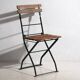 Anciennes chaises de terrasse pliantes (c.1920). Ensemble de 2 pièces #32