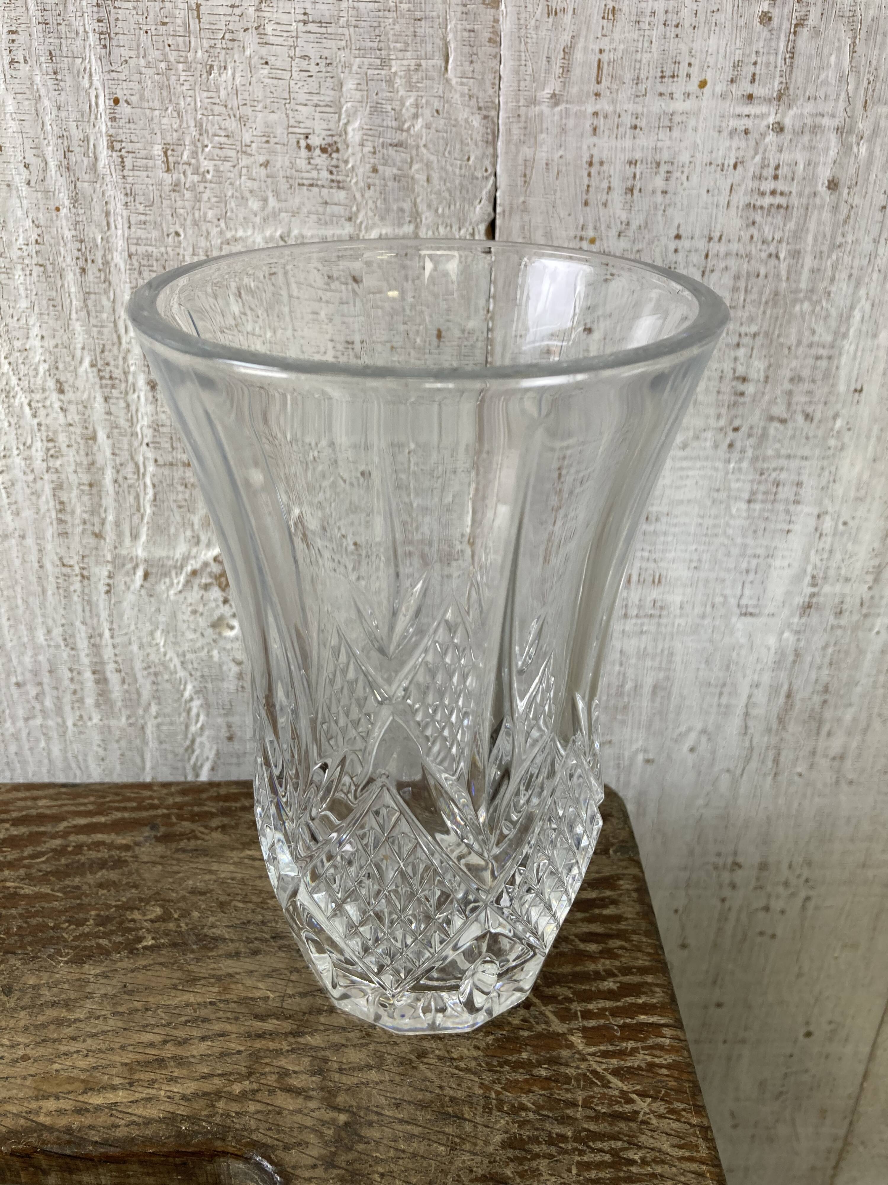 Crystal vase