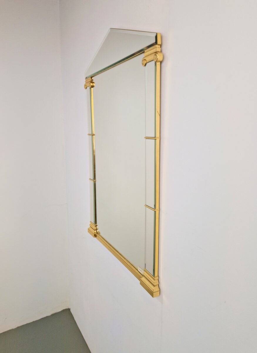Hollywood Regency Gilded Mirror from Deknudt, Belgium, 1970