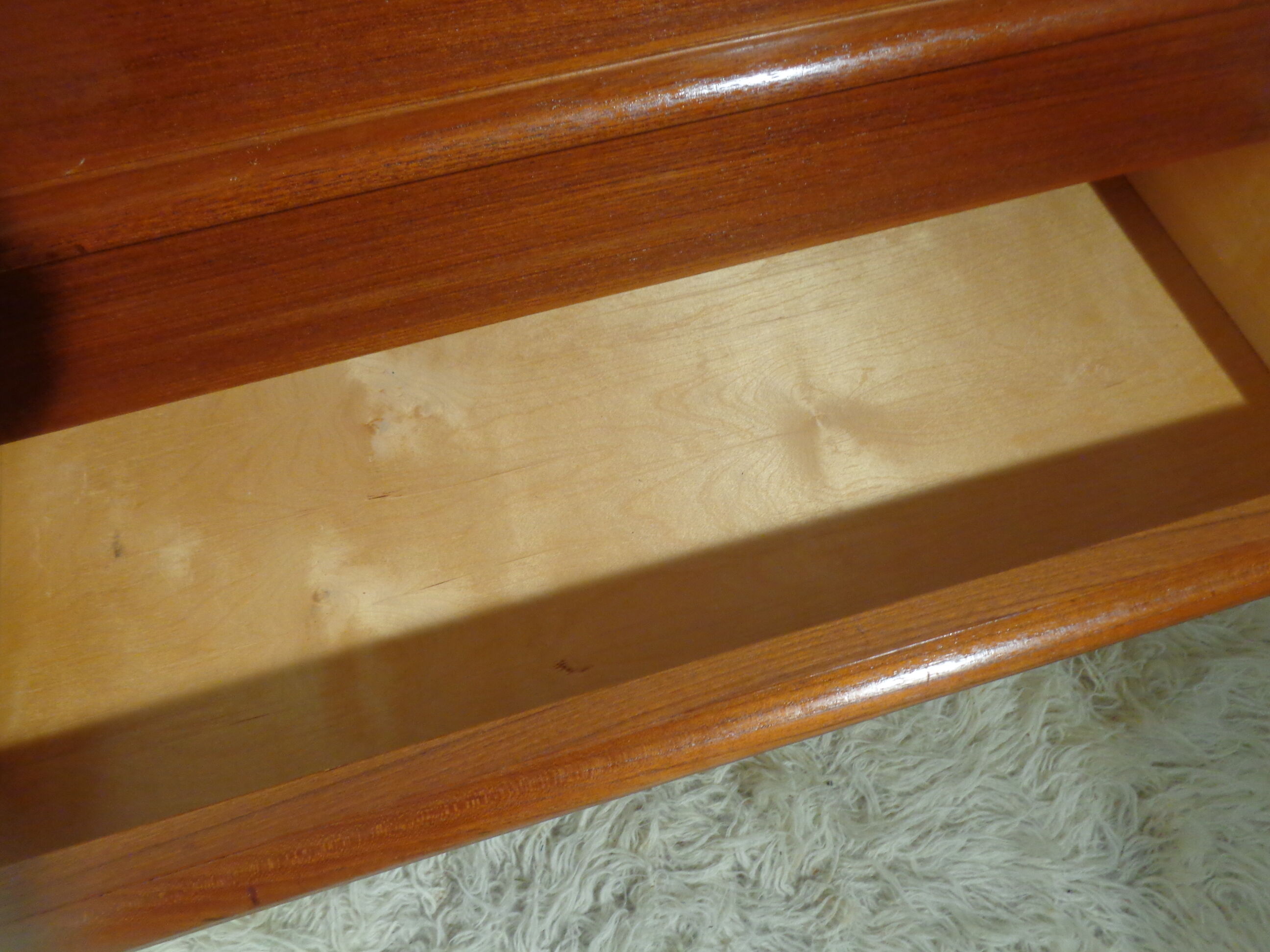 Scandinavian secretary produced by Olholm Møbelfabrik 1960
