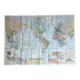 Tres grande carte mondiale 104x74cm