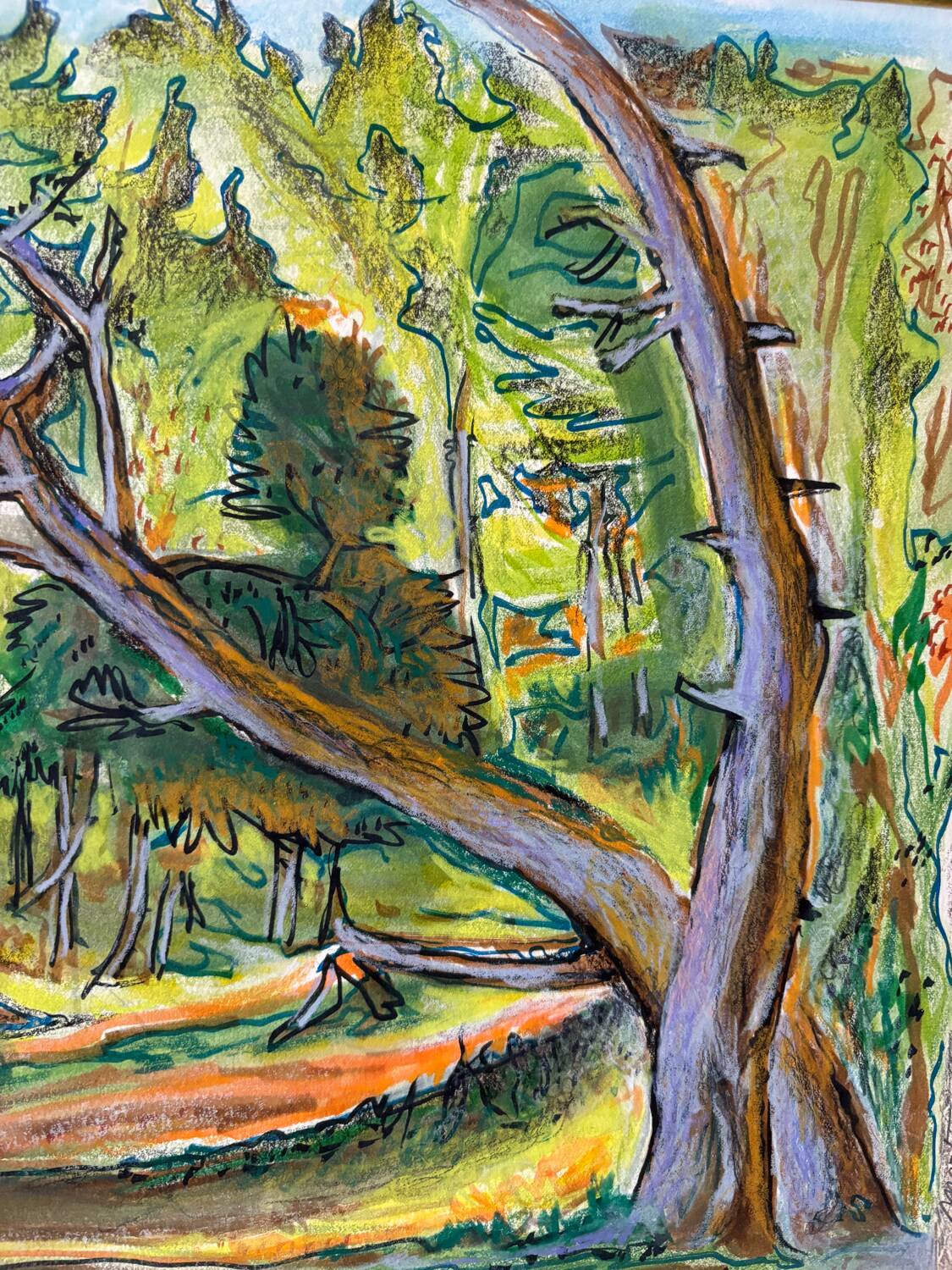 Landscape signed Martin