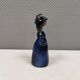 Beautiful vintage ceramic lady figurine by Elsi Bourelius Sweden 1980s