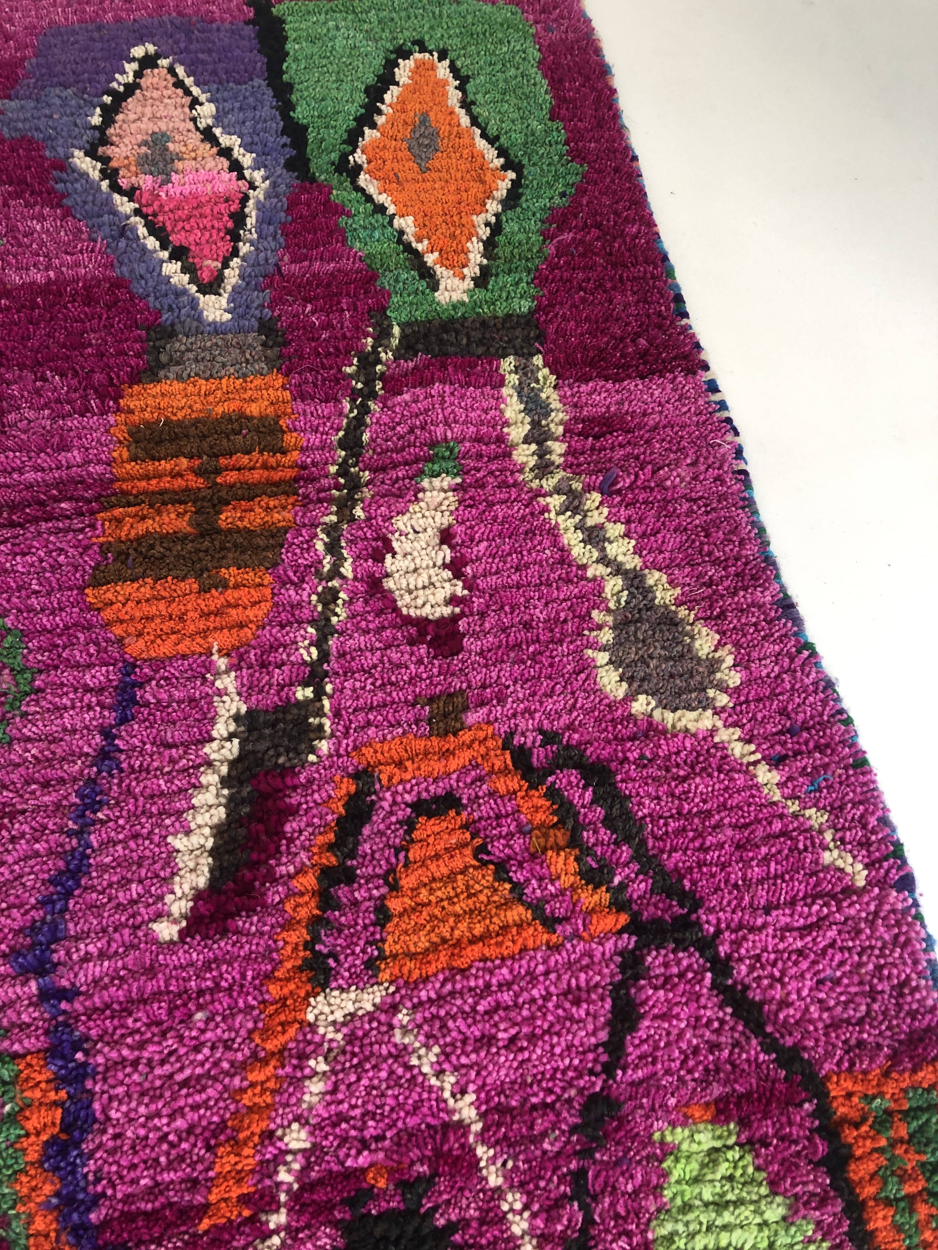 Moroccan Berber carpet Boujaad 1,53x0.97m