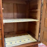 Low solid oak sideboard “René Gabriel”