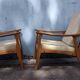 Pair of Scandinavian armchairs