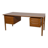 Mid-Century Teak Desk by I.B Kofod-Larsen for Seffle Möbelfabrik, Sweden, 1950s