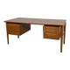Mid-Century Teak Desk by I.B Kofod-Larsen for Seffle Möbelfabrik, Sweden, 1950s