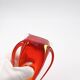 Murano Vase - Ouraline - Sommerso - Red & Yellow - 28cm