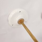Swan neck and glass wall lights