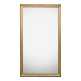 19th C Rectangular Flower and Leaf Mirror