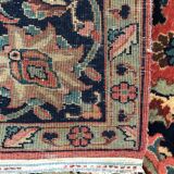 Tapis ancien persan Sarogh fait main 140x196 cm