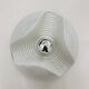 Set of 4 Peil & Putzler Wave milk glass Wall lamp , 1970s