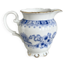 Pot à lait vintage Seltsmann Weiden modèle Theresia porcelaine fine blanche et bleue liseré doré