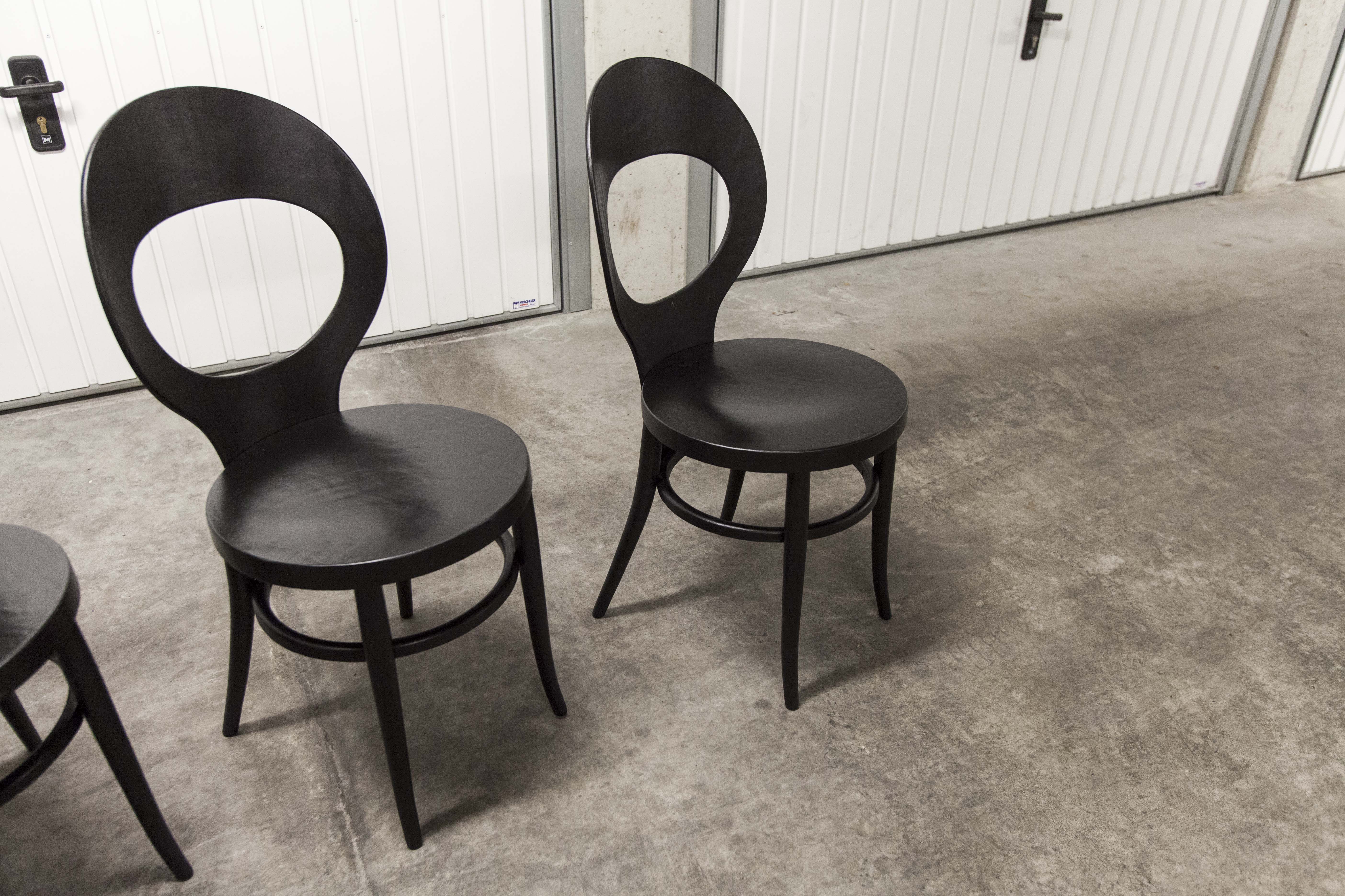 4 restored Baumann Seagull chairs