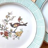 Dessert plates Badonviller 50s