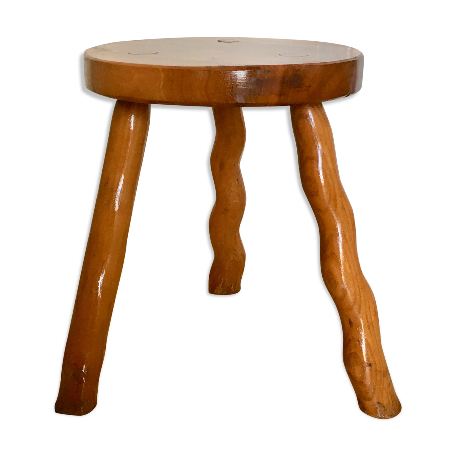 Vintage tripod stool